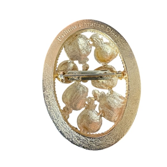 Christian Dior Vintage Parfums Brooch - Picture 3 of 3